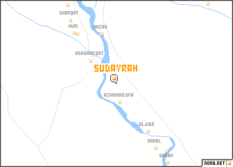 map of Sudayrah