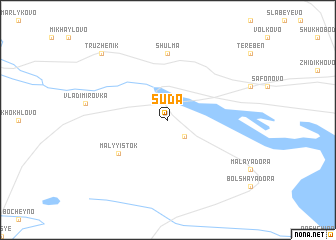 map of Suda