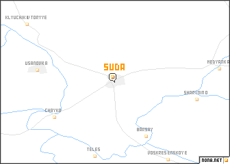 map of Suda