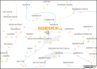 map of Sudbishchi