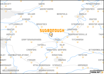 map of Sudborough