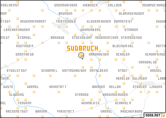 map of Sudbruch