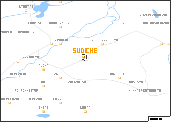 map of Sudche