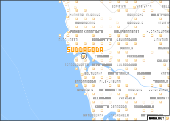 map of Suddagoda