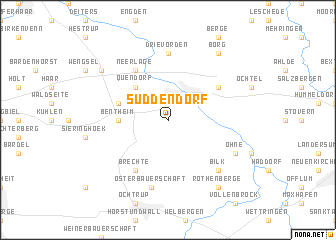 map of Suddendorf