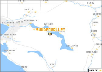 map of Sudden Valley