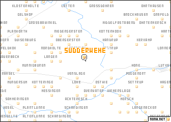 map of Sudderwehe