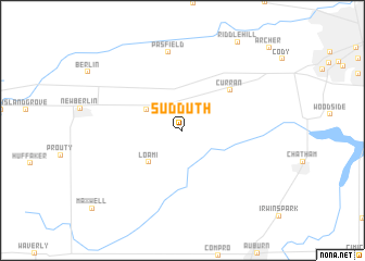 map of Sudduth
