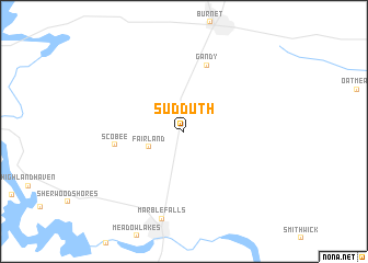 map of Sudduth