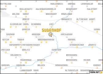 map of Sudenhof