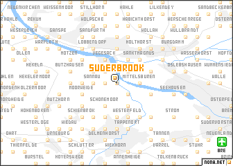 map of Süderbrook