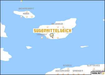 map of Südermitteldeich