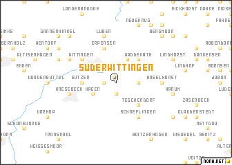 map of Suderwittingen