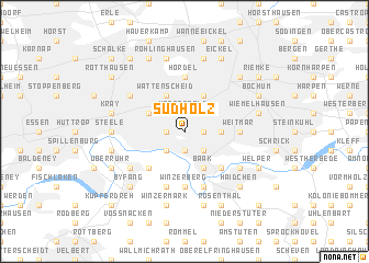 map of Sudholz