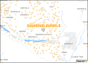 map of Sūdhonwāla Uparla