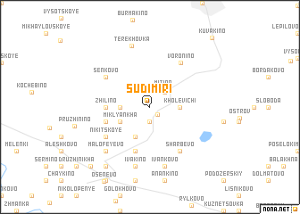 map of Sudimiri