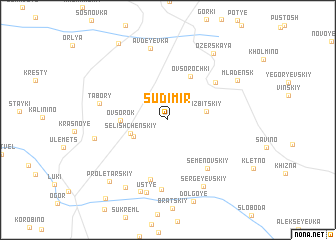 map of Sudimir