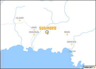 map of Sudimoro