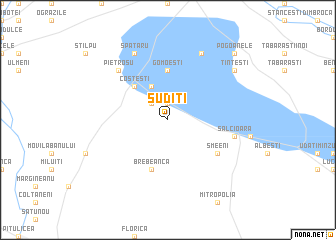 map of Sudiţi