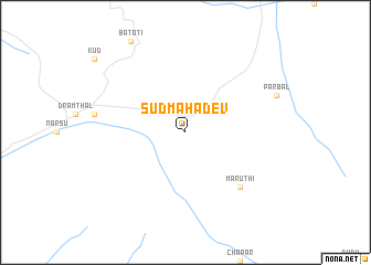 map of Sud Mahādev