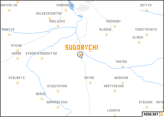 map of Sudobychi