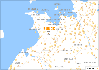 map of Sudŏk