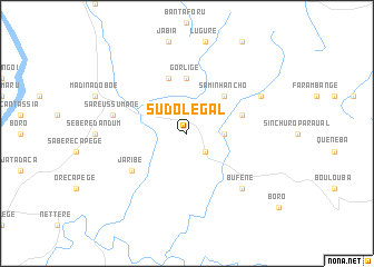 map of Sudo Lêgal