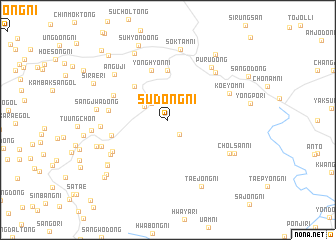 map of Sudŏng-ni