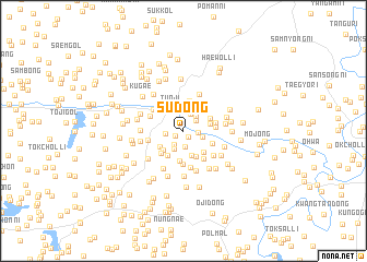 map of Su-dong
