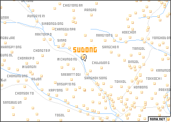 map of Su-dong