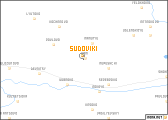 map of Sudoviki