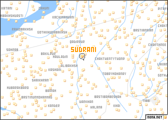 map of Sudrāni
