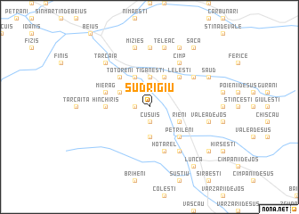 map of Sudrigiu