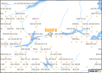 map of Sudro