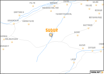 map of Sudur