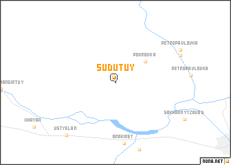 map of Sudutuy