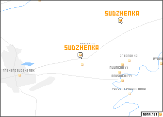map of Sudzhenka