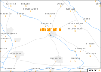 map of Sŭedinenie