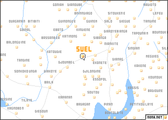 map of Suèl