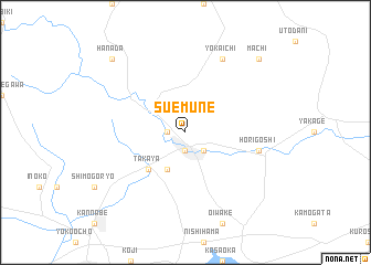 map of Suemune