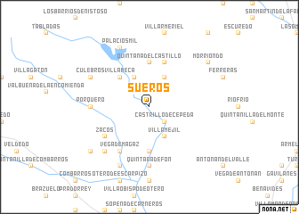 map of Sueros