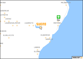 map of Suero