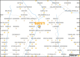 map of Sueşti