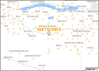 map of Suetschach