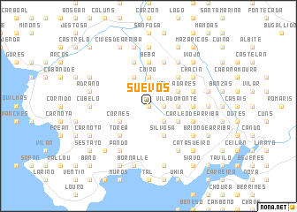 map of Suevos