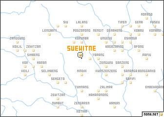 map of Suewitne