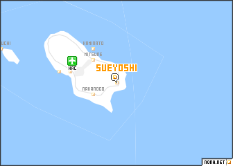 map of Sueyoshi