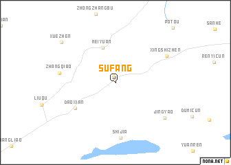 map of Sufang