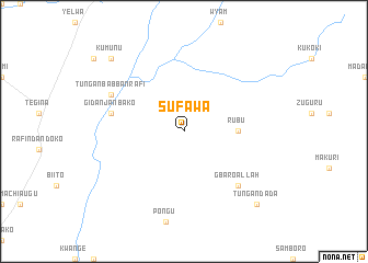 map of Sufawa