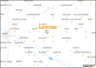 map of Şufaynah